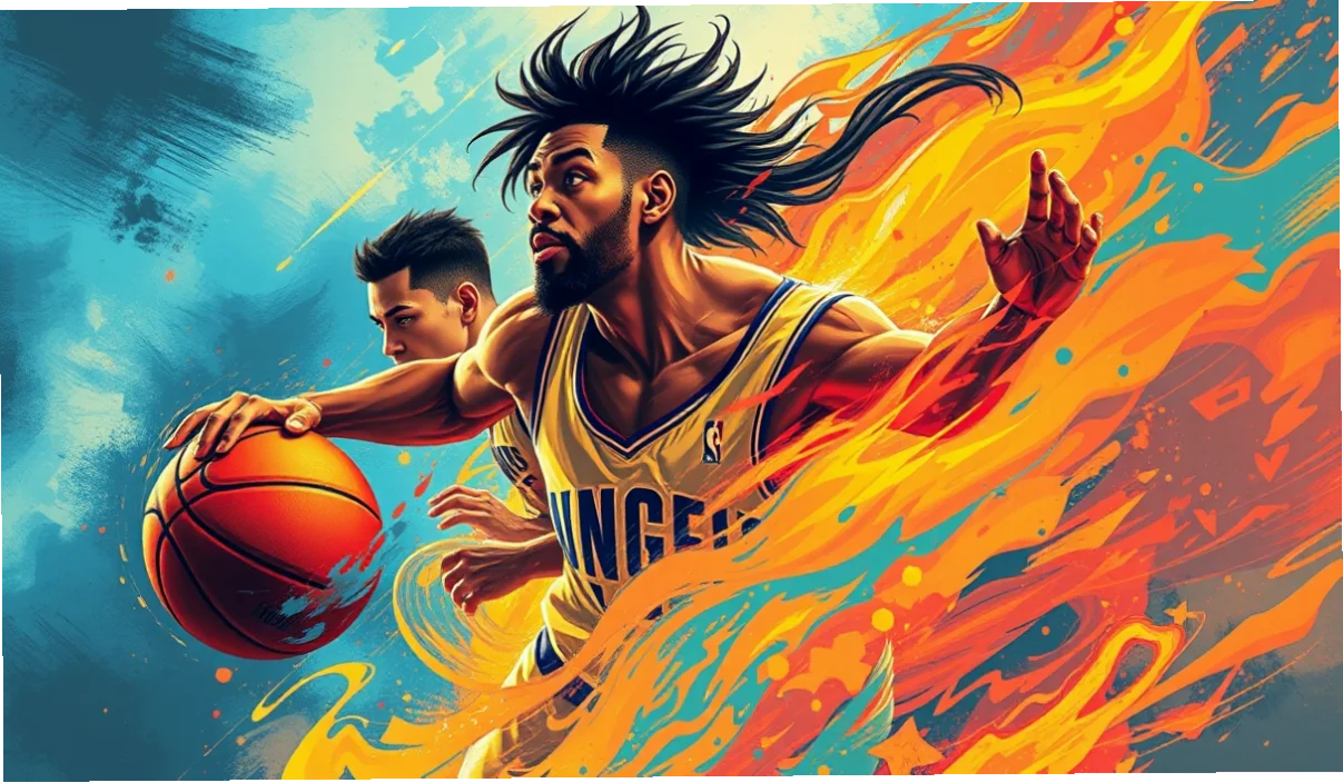 NBA贾巴尔天勾绝技 示意图